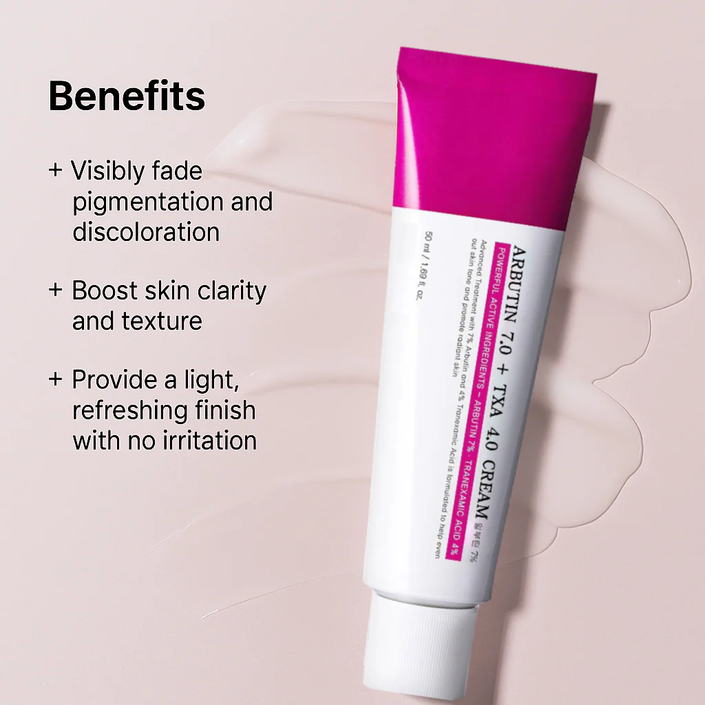 Arbutin 7% + Tranexamic Acid 4% Cream –  LIMITED TIME OFFER - Image 9