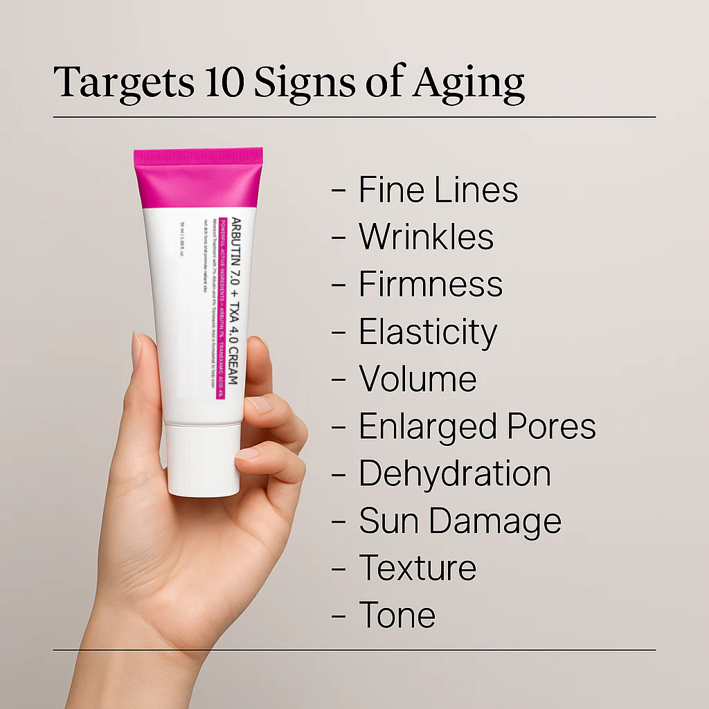 Arbutin 7% + Tranexamic Acid 4% Cream –  LIMITED TIME OFFER - Image 8