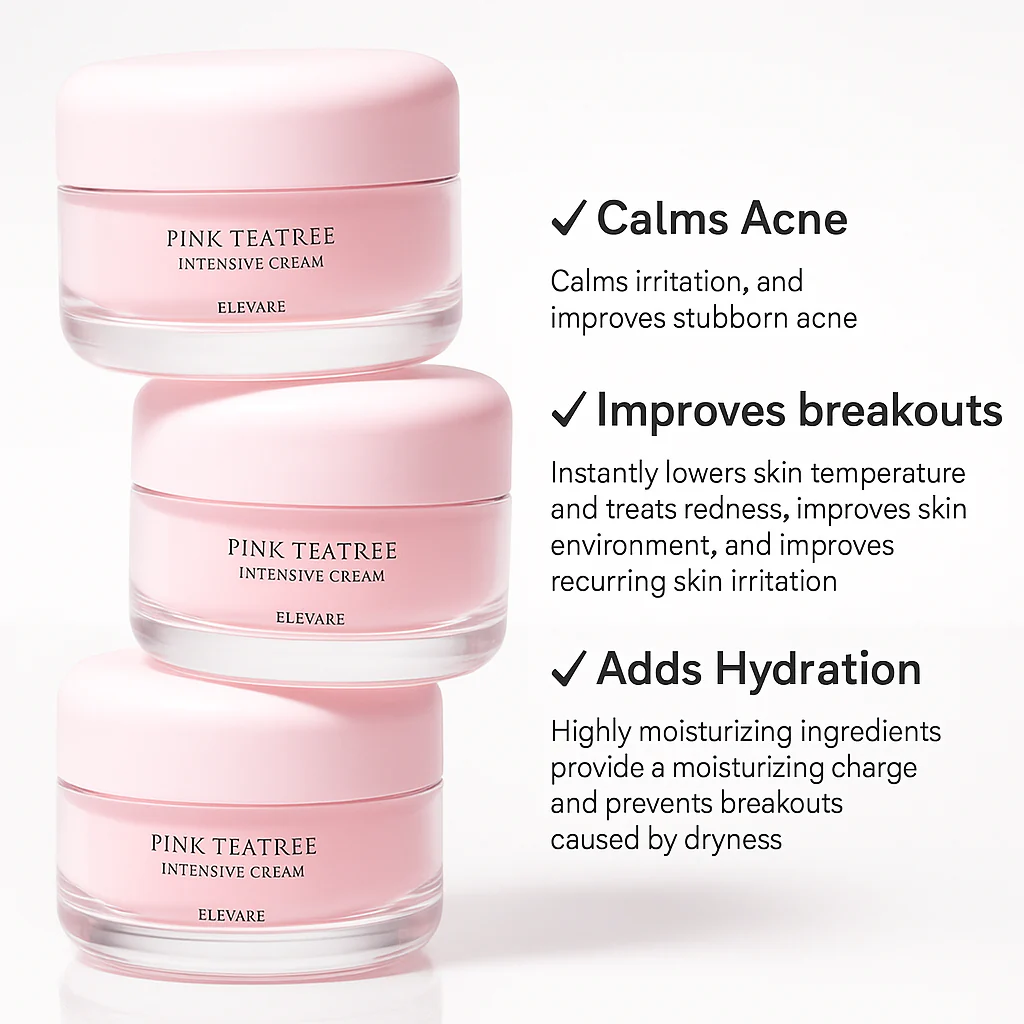 ELEVARE – Pink Tea Tree Intensive Cream - Image 3